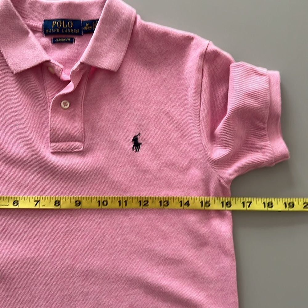 Polo Ralph Lauren Big Boys Classic Fit Cotton Mesh Polo Shirt Size M - Picture 6 of 8